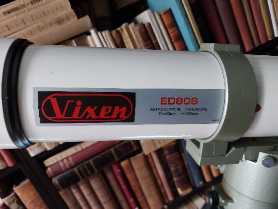 Vixen ED80S (F/9) fin des années 1990 - OTA