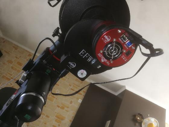 Camera ZWO ASI183MM PRO + RAF ZWO avec 7 filtres 1.25" LRGBSHO
