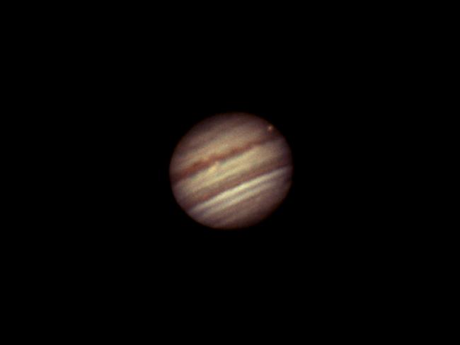 Jupiter et Io le 17 avril 2018 23h42 TU