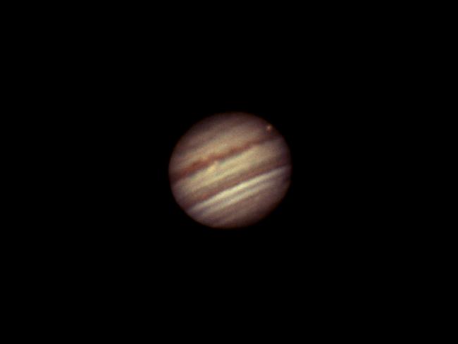 Jupiter et Io le 17 avril 2018 23h42 TU