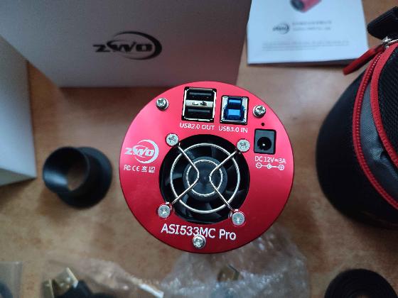 Vends ZWO ASI 533 MC pro (refrigeree)