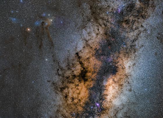 Coeur de la voie lactée