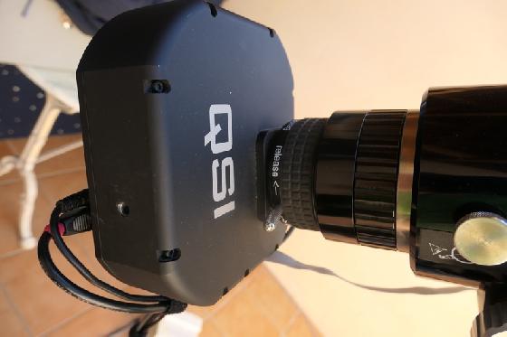 CCD QSI 690 WSG-8 diviseur optique +Lodestar X2