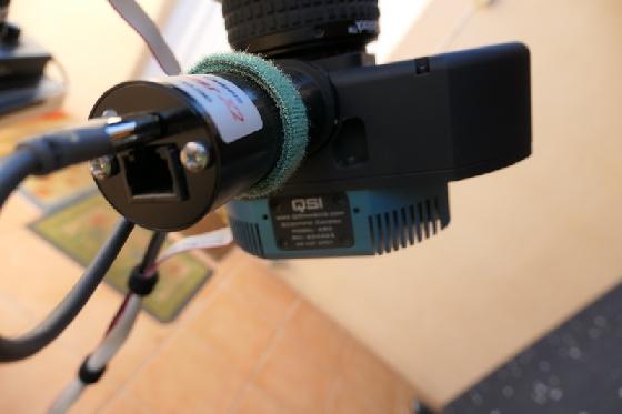 CCD QSI 690 WSG-8 diviseur optique +Lodestar X2