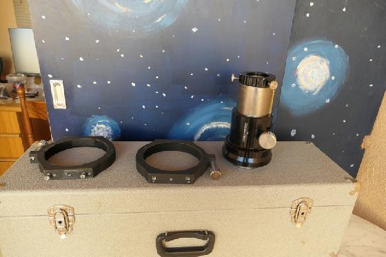 2 colliers et focuser de rechange livrés avec.