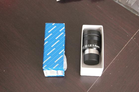 Oculaire Takahashi HI-LE 2.8mm 42° coulant 31.75