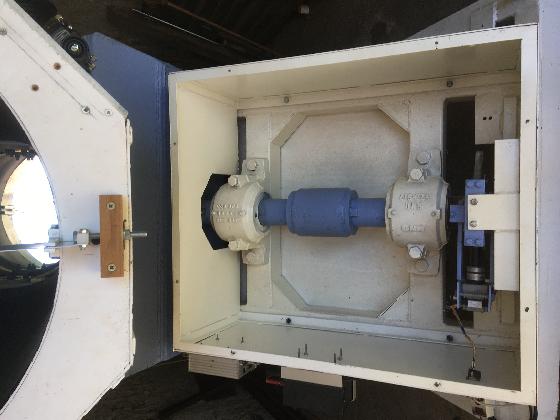 Télescope monture serrurier à finaliser