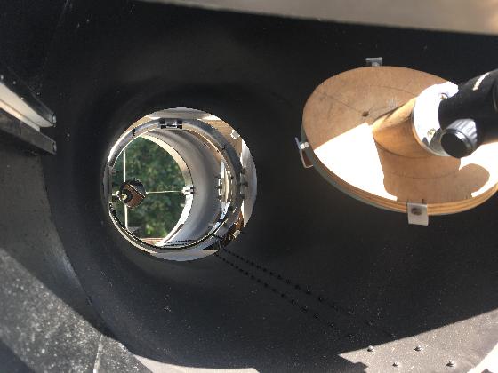 Télescope monture serrurier à finaliser