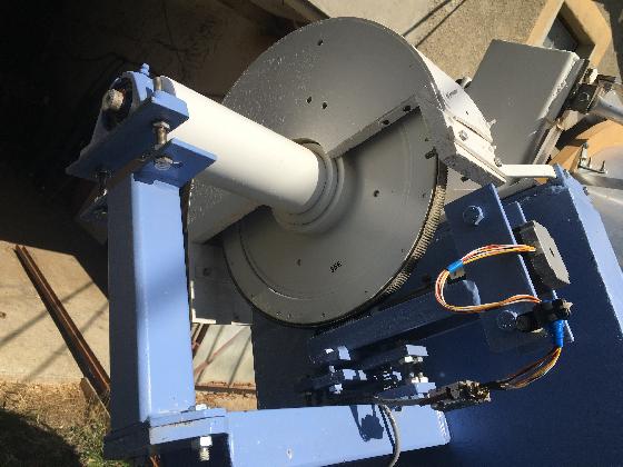 Télescope monture serrurier à finaliser