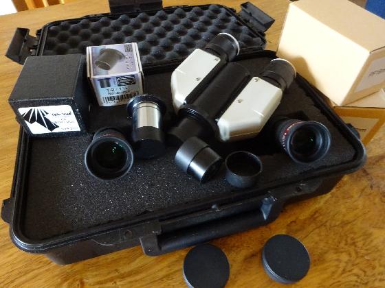 Tête bino Tele Vue avec 2 oculaires 19mm/65° NOUVEAU PRIX