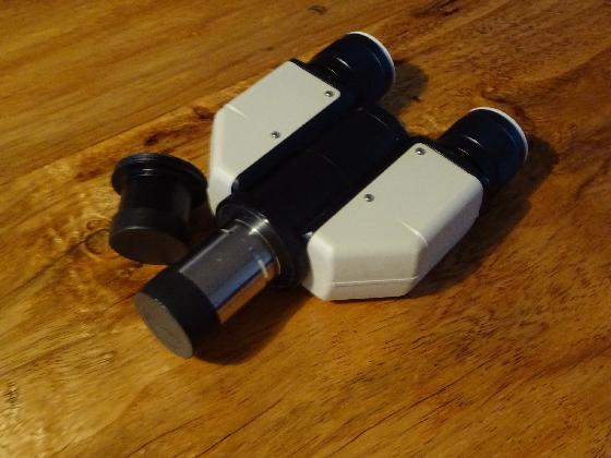 Tête bino Tele Vue avec 2 oculaires 19mm/65°