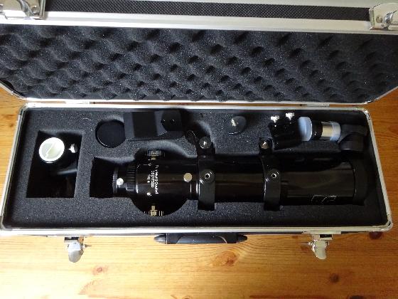 Lunette TS-Optics 62 mm f/8,4 à 4 éléments