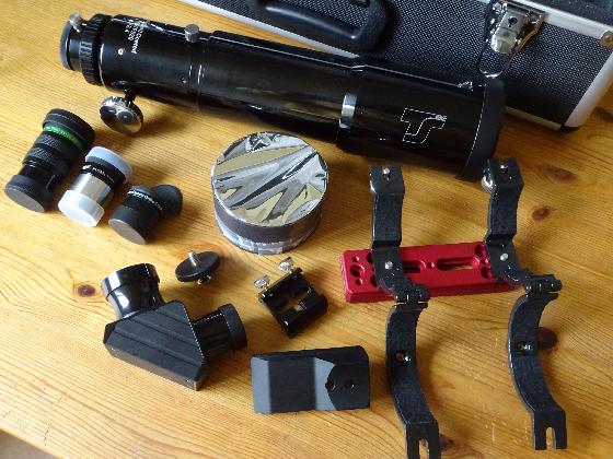 Lunette TS-Optics 62 mm f/8,4 à 4 éléments