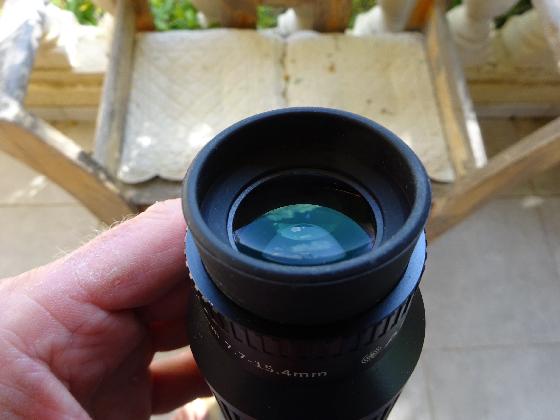 Oculaire APM Super Zoom 7,7 mm à 15,4 mm avec connexion 2'' & 1,25" 