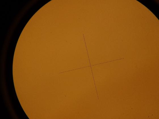 Oculaire à réticule 70° 26mm 2''