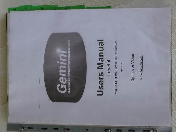 Losmandy Gemini 1 pour pièces (Unitée centraleHS, raquette et câble OK et Alim 15V OK)