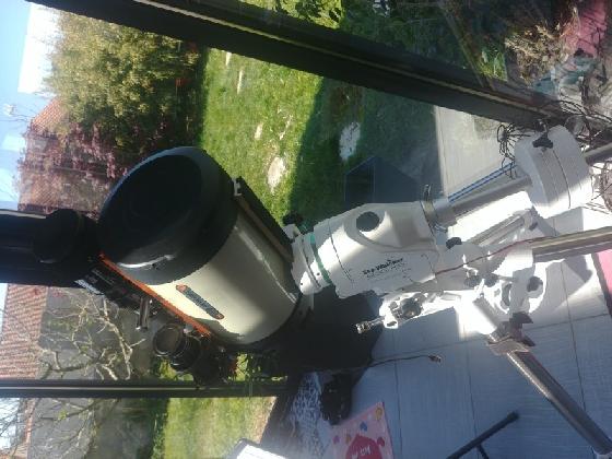 Az-EQ6 état neuve (juin 2019) + pack PA + allonge colonne