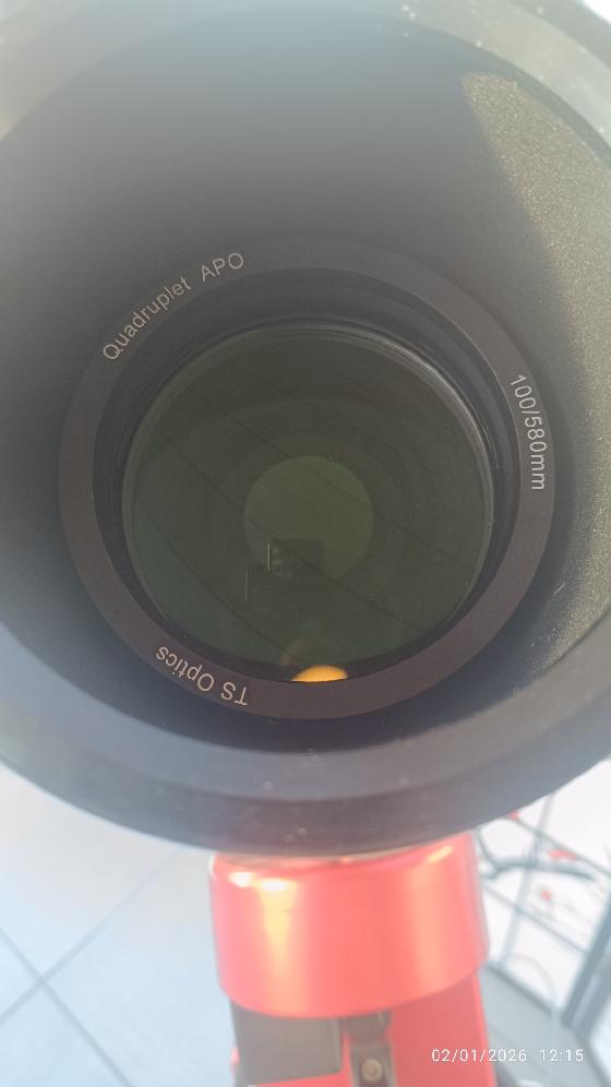 Imaging Star 100 mm f/5.8 Quadruplet Apo with field flatener TSQ100