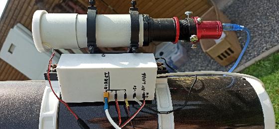 Setup complet d'astrophotographie orienté ciel profond