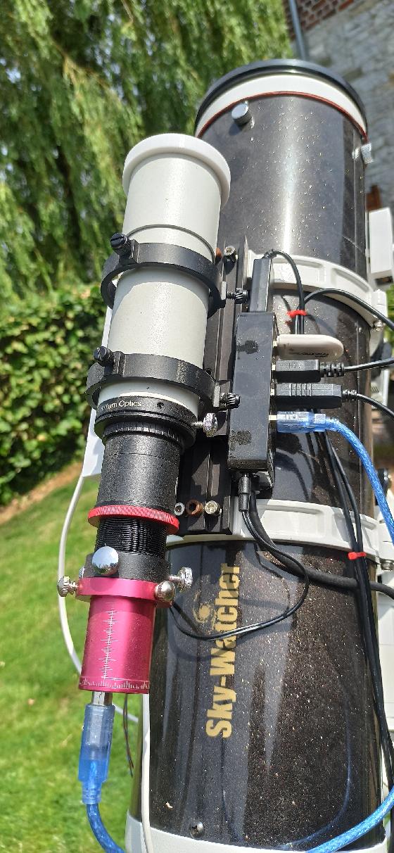 Setup complet d'astrophotographie orienté ciel profond