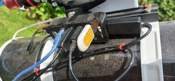 Setup complet d'astrophotographie orienté ciel profond