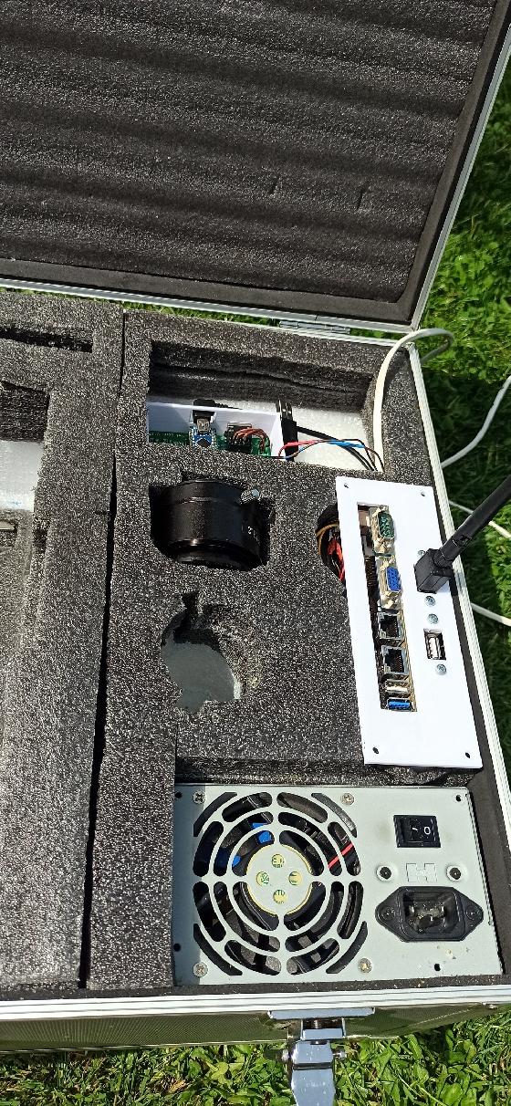 Setup complet d'astrophotographie orienté ciel profond