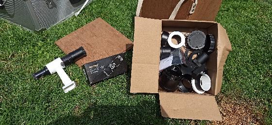 Setup complet d'astrophotographie orienté ciel profond