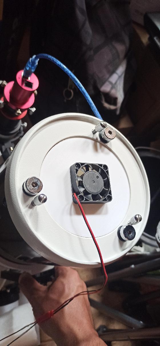 Setup complet d'astrophotographie orienté ciel profond