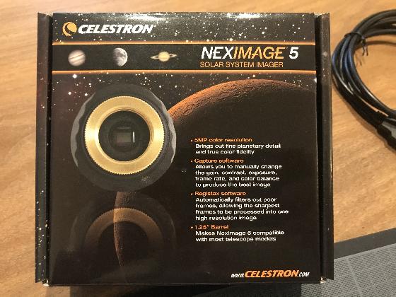 Camera Planétaire Celestron NEXIMAGE 5MP