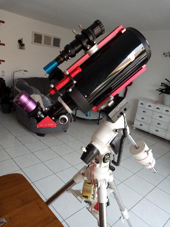 Ritchey Chrétien 6" ts optics pro/ Bresser Exos 2 GT.