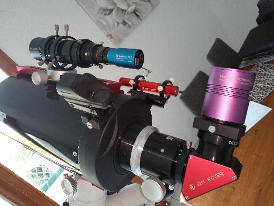 Ritchey Chrétien 6" ts optics pro/ Bresser Exos 2 GT.