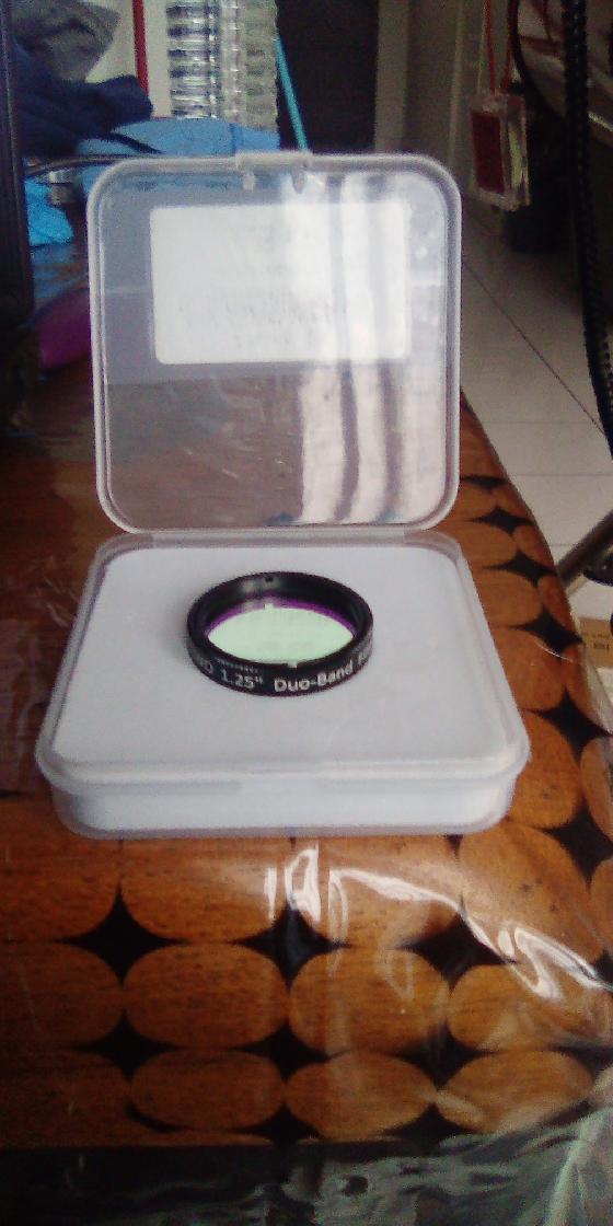 FILTRE PHOTO CCD/CMOS DUO-BAND - 31,75MM ZWO