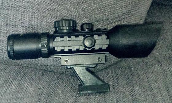 Chercheur Lazer réticulé illuminé 42mm