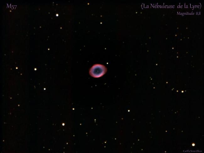 M57 nebuleuse de la Lyre