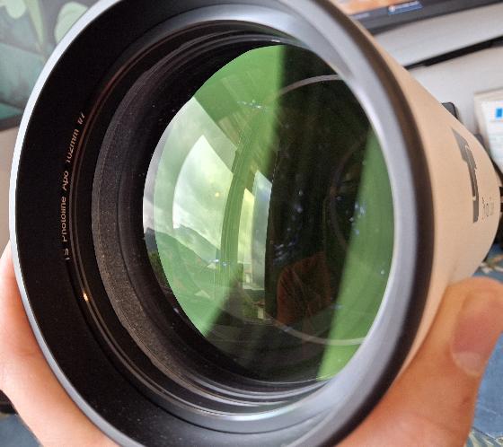 Lunette 102/714 Photoline doublet FPL53 et Lenthane - Ts-Optics