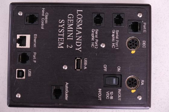 Monture équatoriale Losmandy G11 gemini 2