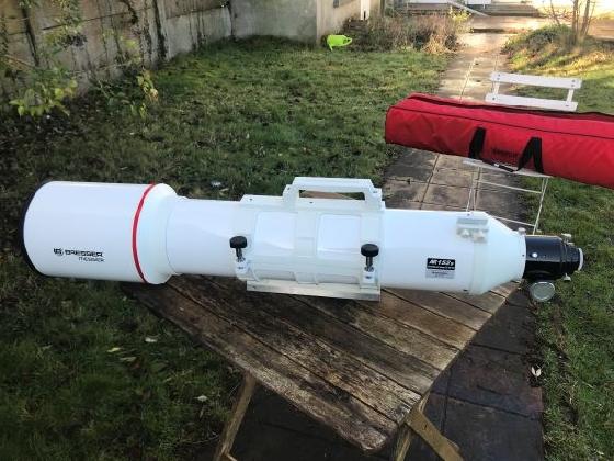 Refracteur Bresser Petzval AC 152S/760 F5 Messier OTA + Accessoires 