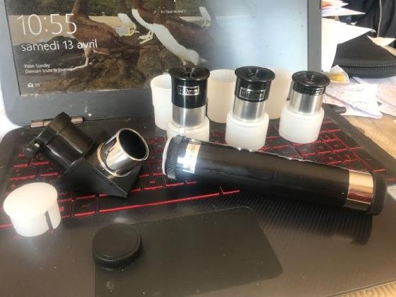 Set Basique Oculaires Barlow RC Made in Japan