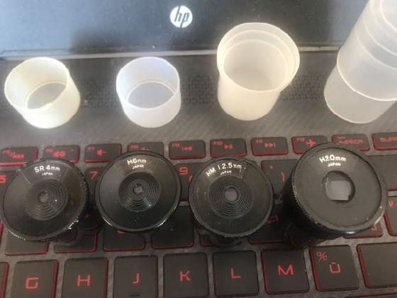 Set Vixen Oculaires / Barlow x2 Made in Japan - coulant 24,5mm / 0,965"