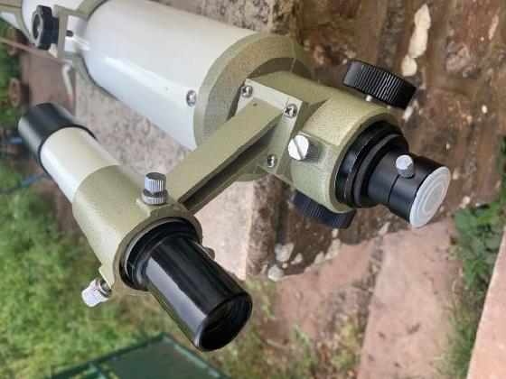 VIXEN CUSTOM 80M JAPAN with accessories - 80/910 & F11,4 - 1982