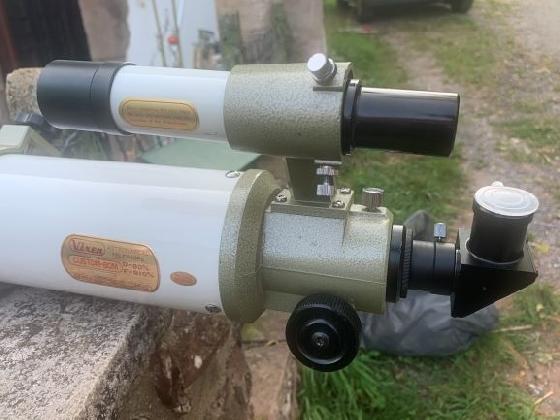 VIXEN CUSTOM 80M JAPAN with accessories - 80/910 & F11,4 - 1982