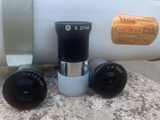 VIXEN CUSTOM 80M JAPAN with accessories - 80/910 & F11,4 - 1982