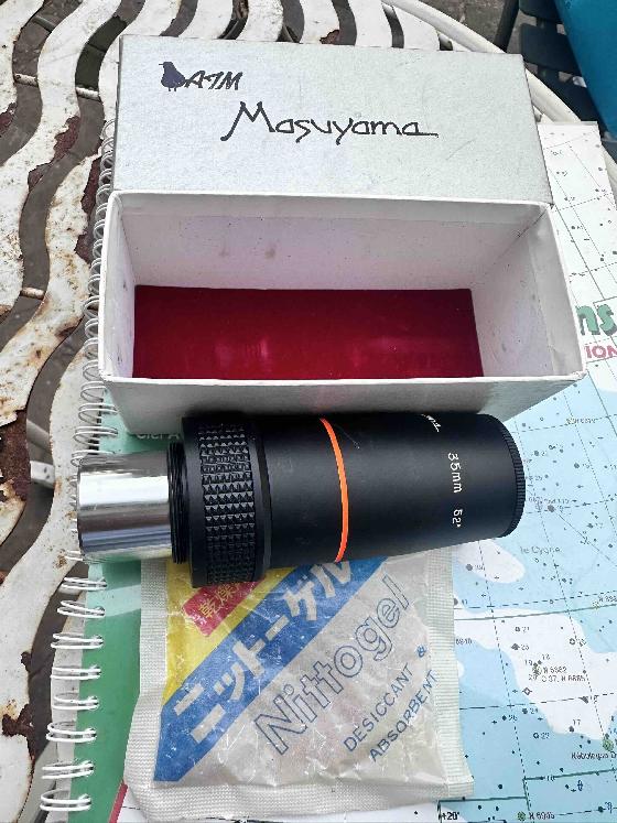 MASUYAMA Eyepiece 35mm 52° 1,25" Made in Japan - very RARE