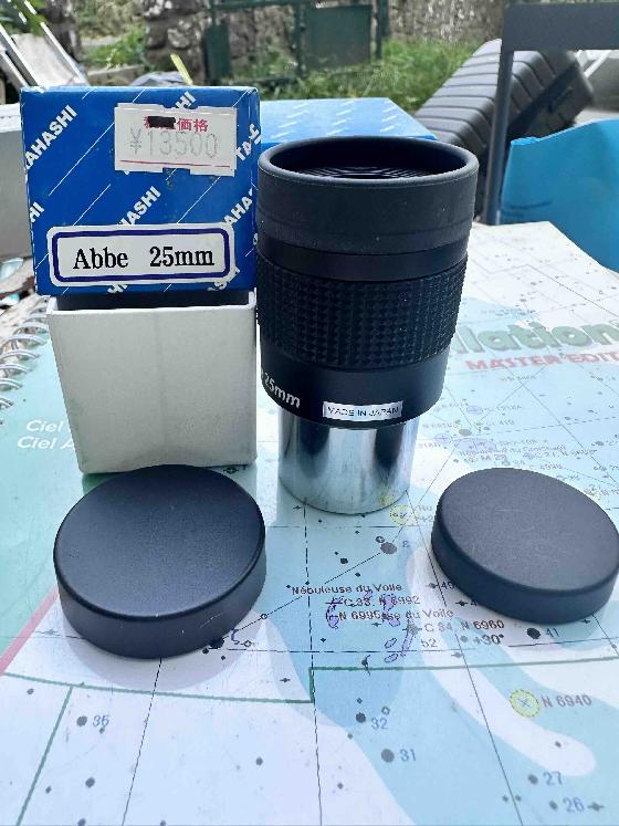 TAKAHASHI MC ABBE Orthoscopique 25mm 1.25" - Made in Japan - Unused