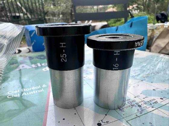 Carl Zeiss Jena Eyepieces 16-H & 25-H 0.965" - Made in Germany frbeth0 frbeth0 (0)