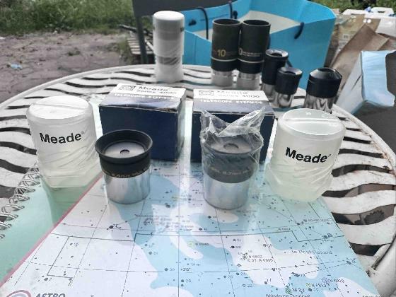 Meade Series 4000 Super Plossl 6,4 mm & 9,7mm (1,25") - Made in Japan - Rare