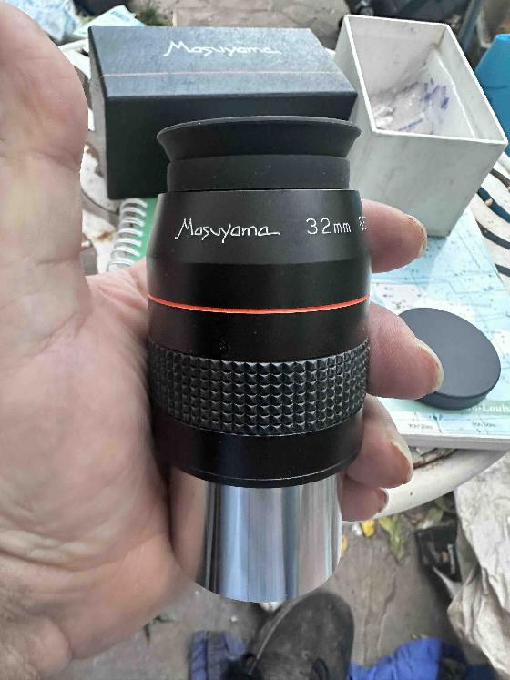 MASUYAMA Eyepiece 32mm 85° 2" Made in Japan - very RARE