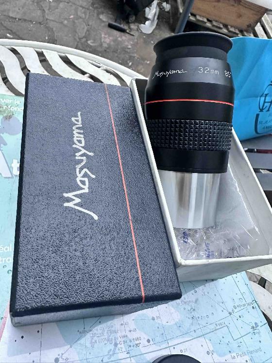 MASUYAMA Eyepiece 32mm 85° 2" Made in Japan - very RARE