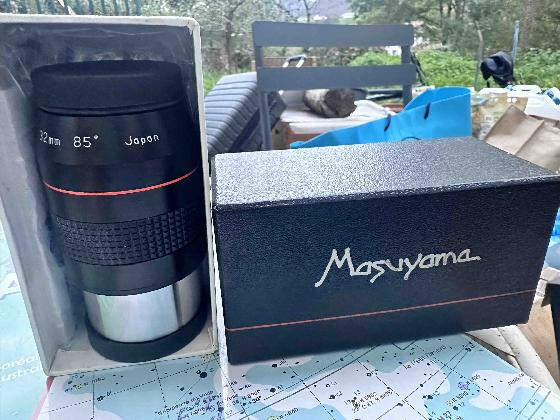 MASUYAMA Eyepiece 32mm 85° 2" Made in Japan - very RARE