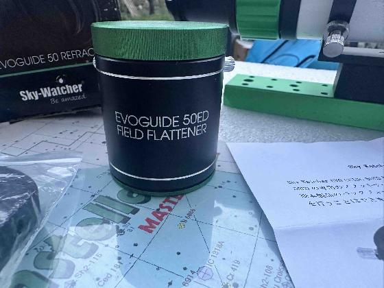 Skywatcher lunette guidage Evoguide 50 ED V2 + Accessoires + Flattener SW